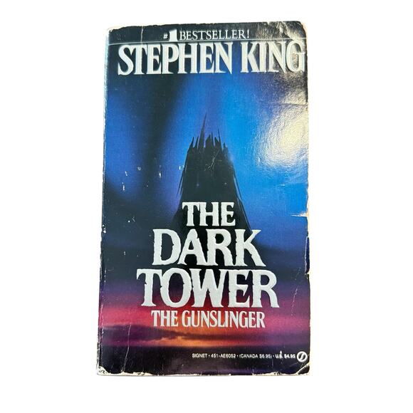The Dark Tower The Gunslinger paperback book, a novel By Stephen King - Picture 1 of 4